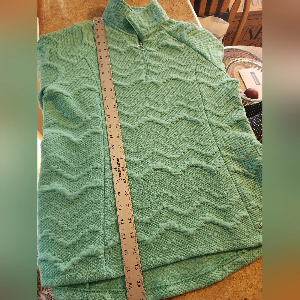 ZeroXposur Seafoam Green 1/4" Zipper Pullover Size Small - Picture 8 of 11